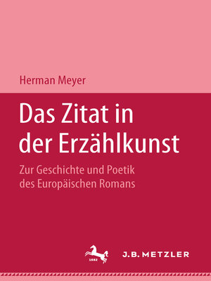 cover image of Das Zitat in der Erzählkunst